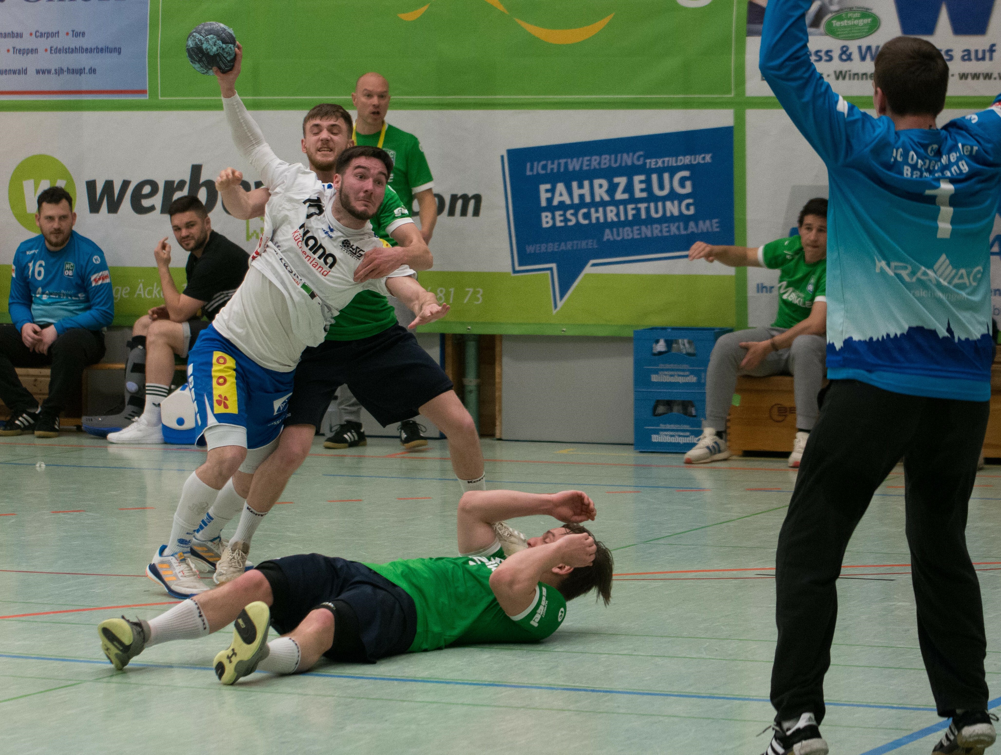 Spielmacher Frederik Todt überragte beim 33:32-Sieg seiner HSG Böblingen/Sindelfingen bei der HSG Fridingen/Mühlheim. Bild: Zvizdiç