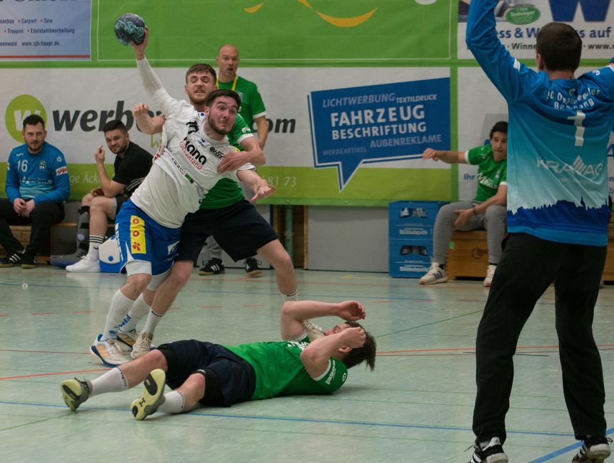 Spielmacher Frederik Todt überragte beim 33:32-Sieg seiner HSG Böblingen/Sindelfingen bei der HSG Fridingen/Mühlheim. Bild: Zvizdiç