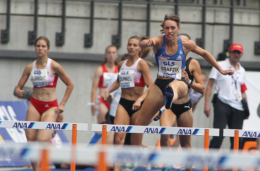 Colina Krafzik hat in Kassel gleich zwei Medaiellenchancen. Bild: Görlitz
