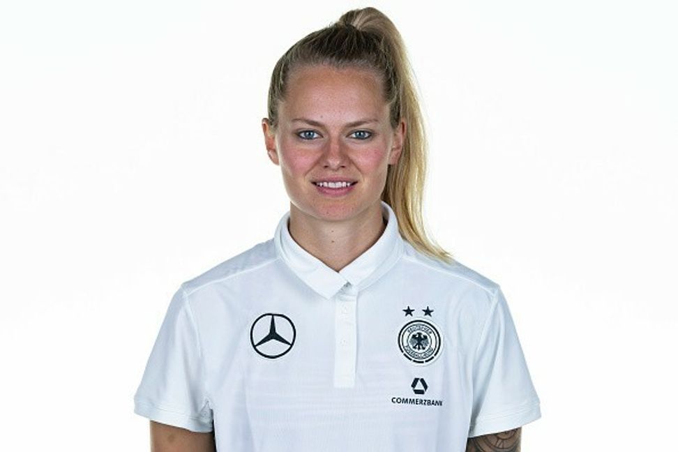 Die Ex-Sindelfingerin Maximiliane Rall spielt für Hoffenheim in der 1. Fußballbundesliga. Bild: Alexander Scheuber/Bongarts/Getty Images