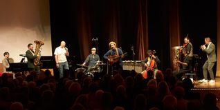 Die Band The Erlkings mit den Hanke-Brüdern und Johannes Held beim NCMF-Finale.
