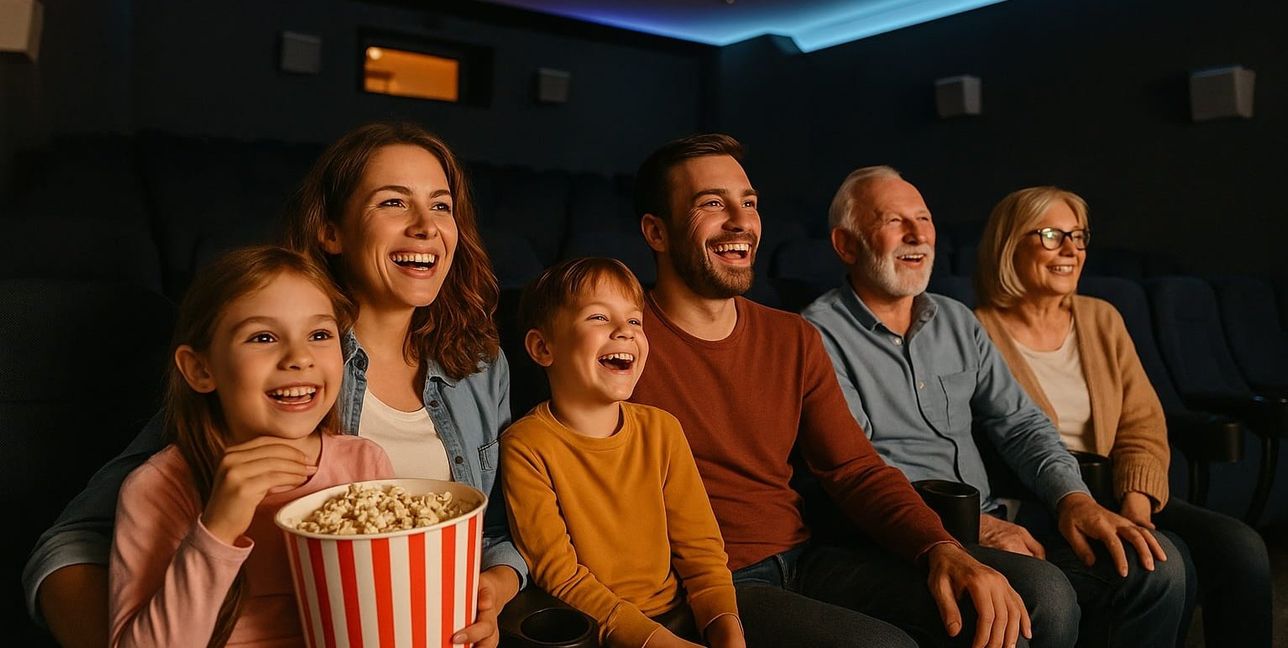 Mitmachkino für Kinder: „SimsalaGrimm“ im Böblinger Filmzentrum Bären.Bild: ChatGPT