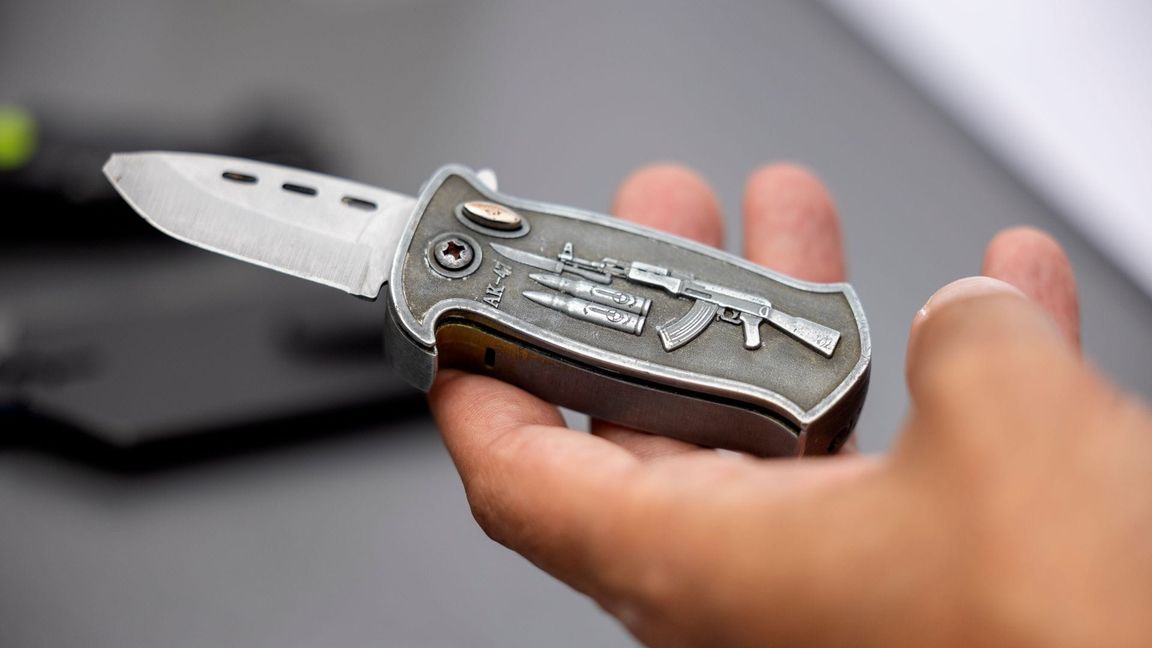 Bis 1. Oktober konnten Springmesser straffrei abgegeben werden. (Symbolbild)