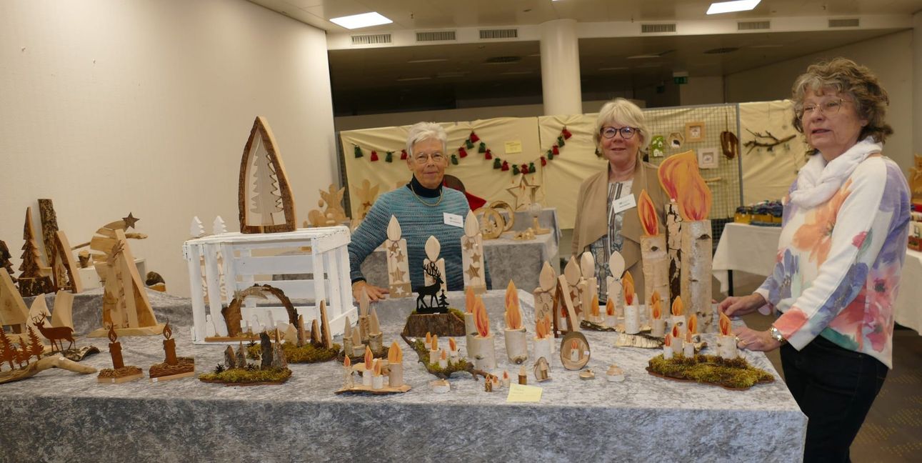 Von links: Gabi Reidelbach, Doris Martin und Monika Bürkle im Sterncenter