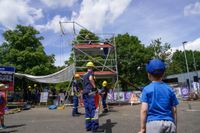 Spannende Infos rund um die Technik von Rettern und Helfern gab es beim Tag der offenen Tür beim THW in Böblingen.