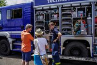 Spannende Infos rund um die Technik von Rettern und Helfern gab es beim Tag der offenen Tür beim THW in Böblingen.