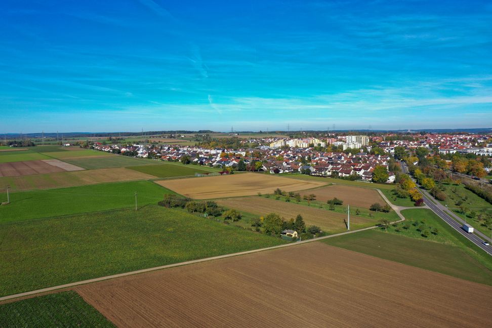 Sindelfingen wird weiter wachsen: Südlich von Maichingen soll das Baugebiet „Mühlweg“ entwickelt werden. Bild: Dettenmeyer