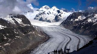 Die Gletscher schwinden wegen der Klimaerwärmung rasant (Archivbild)