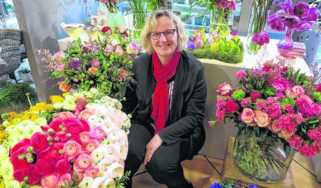 Sag es mit Blumen: Brigitte Ebner vom Blumenhaus Stach