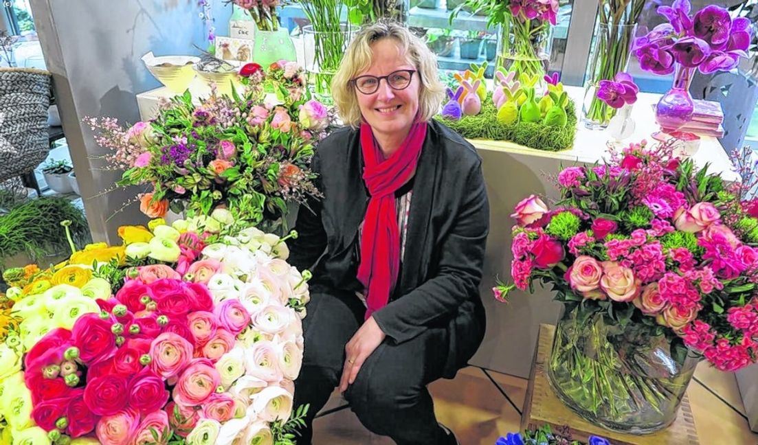 Sag es mit Blumen: Brigitte Ebner vom Blumenhaus Stach