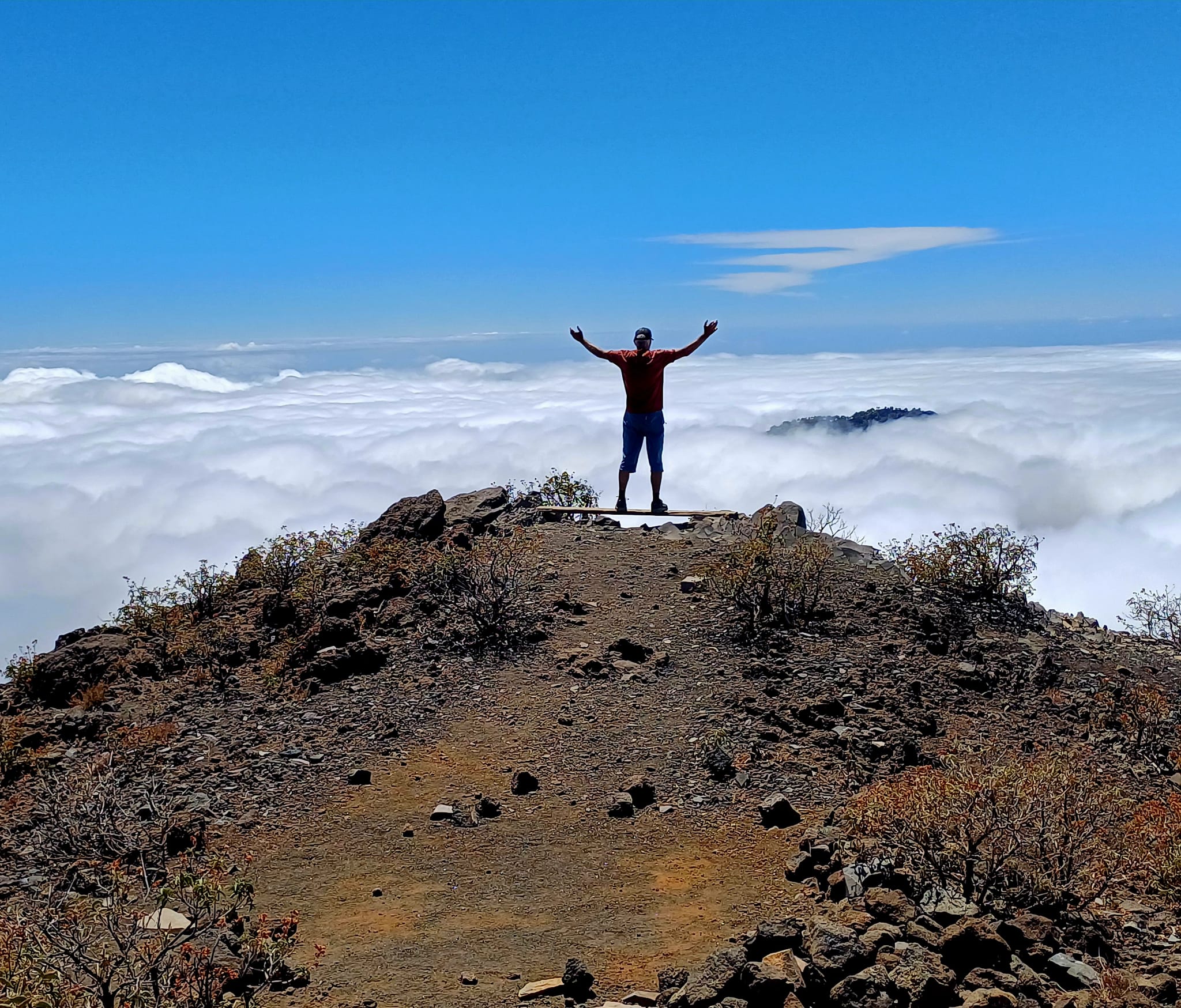 Der Teide auf Teneriffa war mit 3715 Metern der höchste Berg von Harald Kümmels Kanaren-Tour. Er ist zugleich der höchste Berg Spaniens.