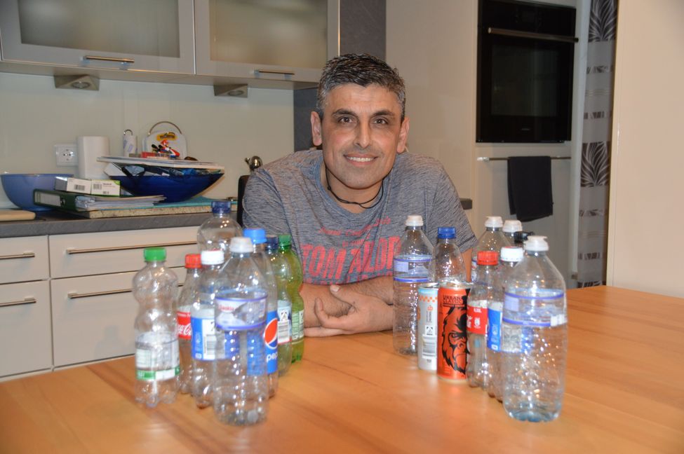 Angelo Di Dio: Jede Flasche zählt.Bild: Wegner