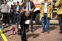 Die Hauptübung der Sindelfinger Feuerwehr bestand aus mehreren Teilen: Erst zeigten sie mit historischen Löscheinheiten, wie früher das Feuer bekämpft wurde - anschließend retteten sie aus dem Maichinger Bürgerhaus Personen über tragbare Leitern und Drehleiter.