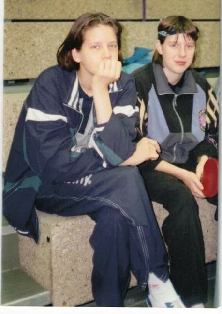 Ein gemeinsamer Lehrgang vor rund 20 Jahren: Irene Ivancan und Alexandra Schankula. Bild: z