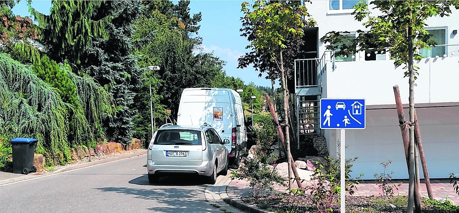Das Schild mit den spielenden Kindern gibt es künftig auch in der Seestraße.  Bild: z