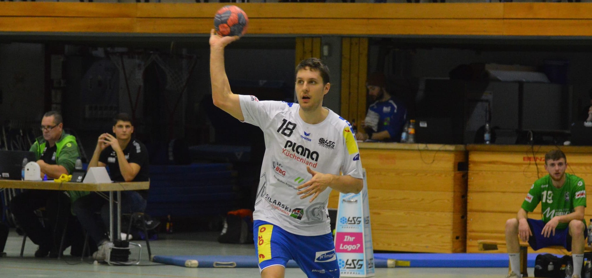 Nicholas Raff war im Auswärtsspiel bei der SG Hofen/Hüttlingen sechs Mal erfolgreich, konnte die 35:39-Niederlage der HSG damit aber auch nicht verhindern.