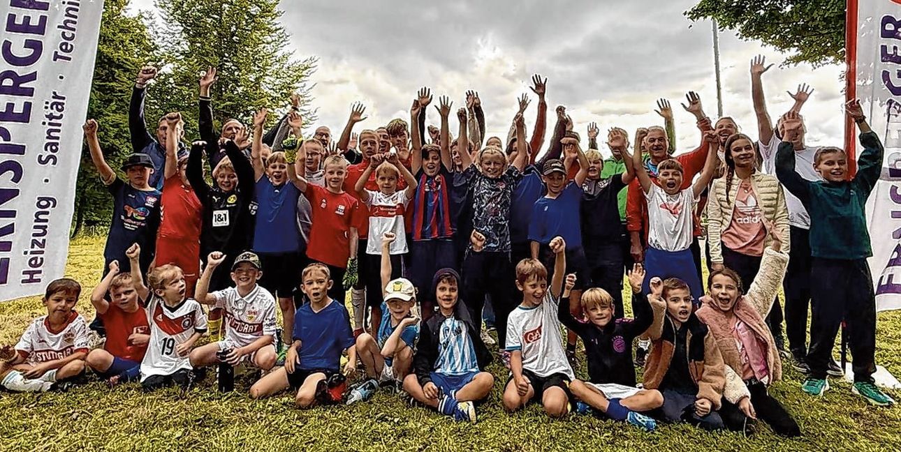 Das Fußball-Camp auf dem Aidlinger Vogelherdle macht Laune.