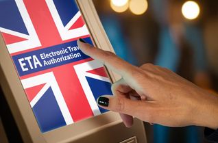 Ab heute braucht man die ETA für die England-Reise.