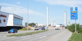 Die Absperrungen sind weg: Seit Samstagmittag können die Autofahrer, die Richtung Böblingen wollen, auf die Behelfsbrücke fahren.