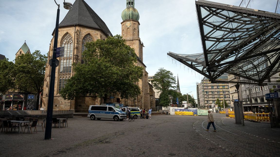 In der Nähe der Reinoldikirche kam es zu einem tragischen Polizei-Einsatz.