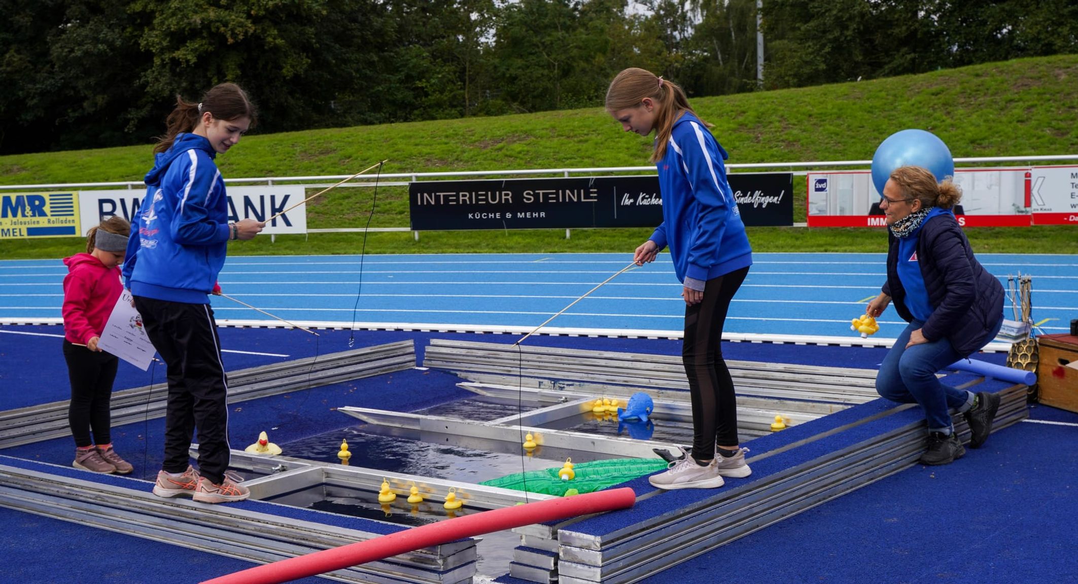 Impressionen vom Mittmachtag am Sonntagmorgen bei der Einweihung des sanierten Floschenstadions in Sindelfingen.