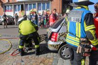 Die Schauübung der Gesamtfeuerwehr Weil im Schönbuch lockte viele Zuschauer an.