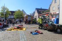Die Schauübung der Gesamtfeuerwehr Weil im Schönbuch lockte viele Zuschauer an.