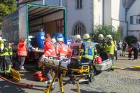 Die Schauübung der Gesamtfeuerwehr Weil im Schönbuch lockte viele Zuschauer an.