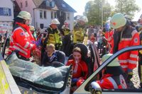 Die Schauübung der Gesamtfeuerwehr Weil im Schönbuch lockte viele Zuschauer an.