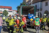 Die Schauübung der Gesamtfeuerwehr Weil im Schönbuch lockte viele Zuschauer an.