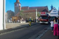 Die Schauübung der Gesamtfeuerwehr Weil im Schönbuch lockte viele Zuschauer an.