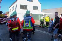 Die Schauübung der Gesamtfeuerwehr Weil im Schönbuch lockte viele Zuschauer an.