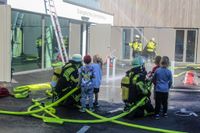 Die Schauübung der Gesamtfeuerwehr Weil im Schönbuch lockte viele Zuschauer an.