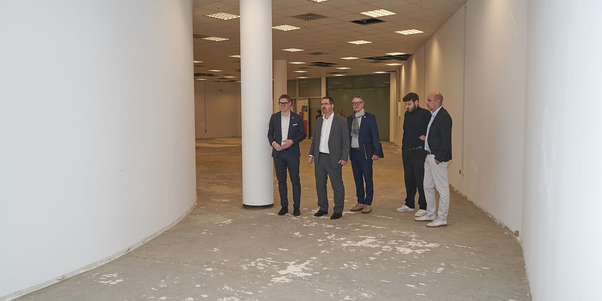 Altes C&A-Lager im Stern-Center wird Teil Interimsbibliothek