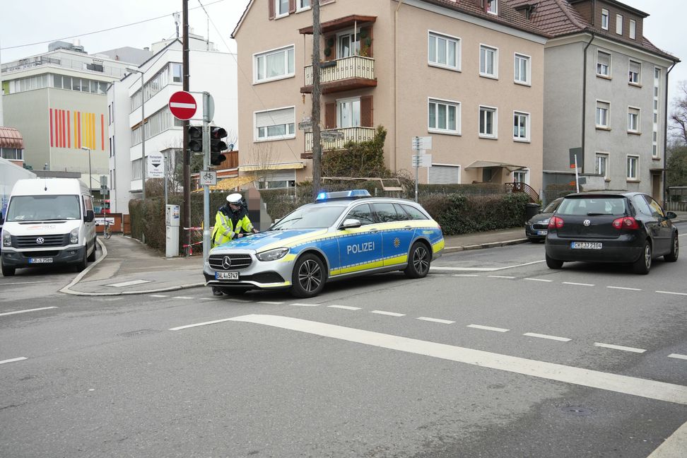 Auf dieser Kreuzung ereignete sich der Unfall am Vormittag. Bild: SDMG/Dettenmeyer.