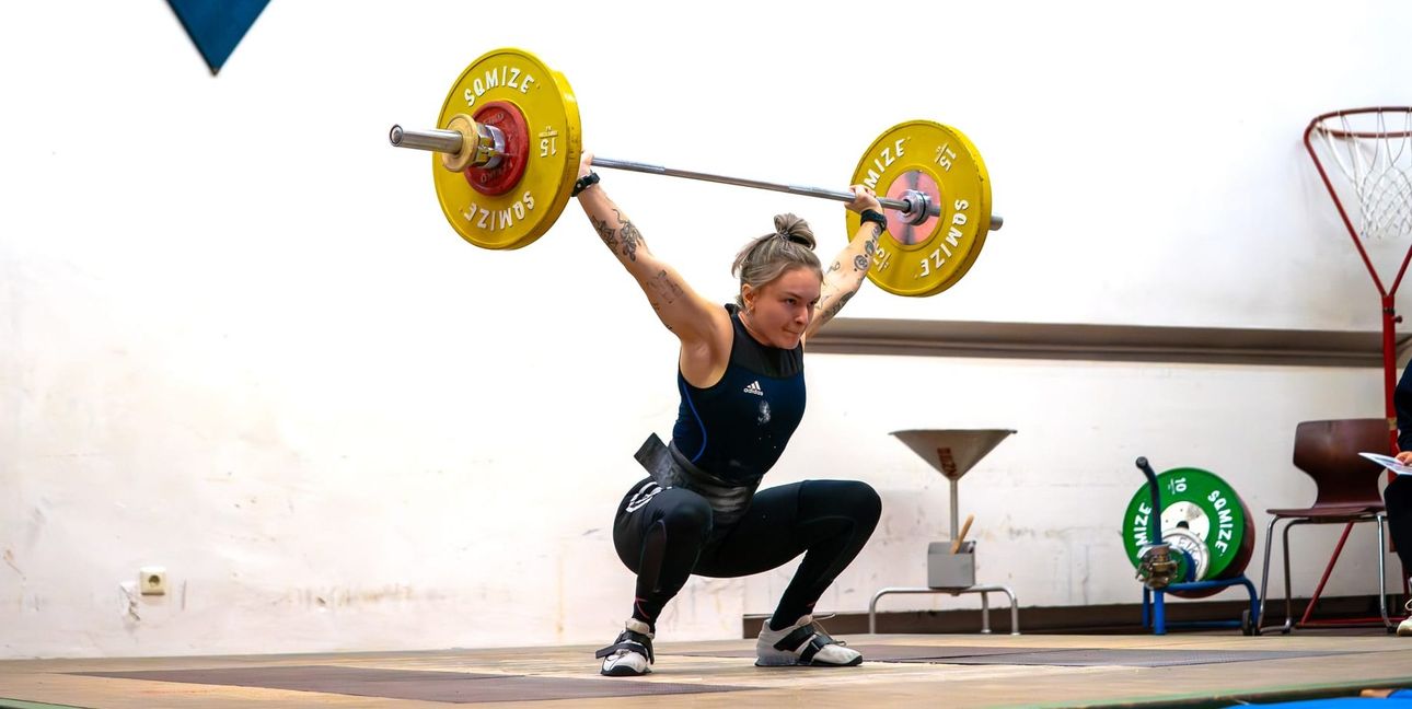 Sarah Dosdall in Aktion.