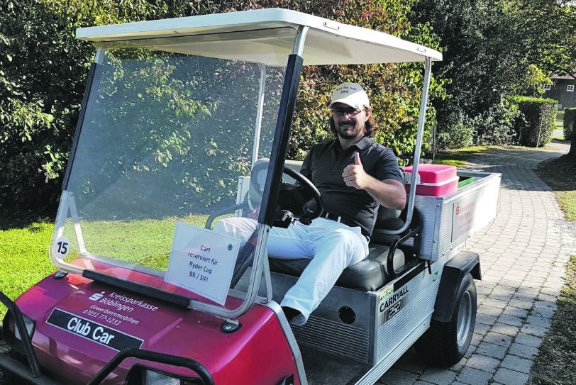 Gute Verpflegung ist die halbe Miete: Marlon Franosch fährt den Speisewagen.