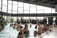 Poolparty im Sindelfinger Hallenbad