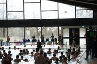 Poolparty im Sindelfinger Hallenbad