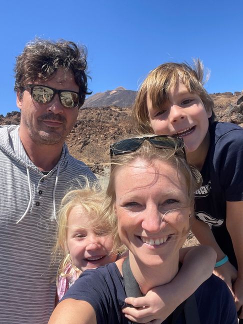 Andreas, Elli, Tina und Levin Habl sind inach einem Jahr und 40 Tagen Weltreise inzwischen auf Teneriffa angekommen. Ihren festen Wohnsitz verlegen sie ab August erst einmal in die Dominikanische Republik. Bild: z