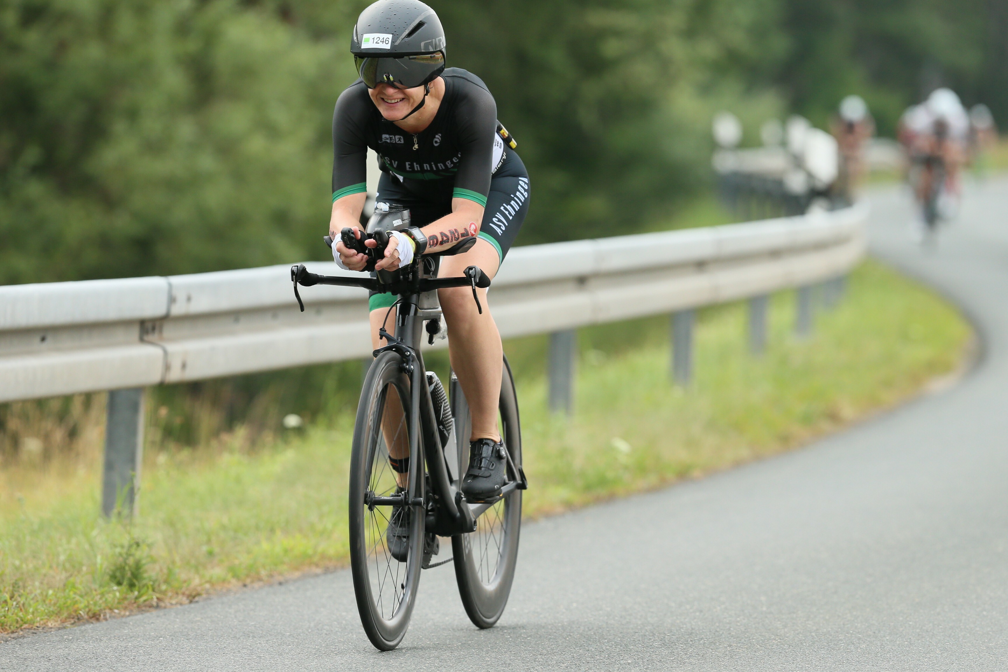 In ihrer Freizeit ist die Ehningerin Daniela Toscano beim ASV Ehningen als Triathletin aktiv. Bild: z
