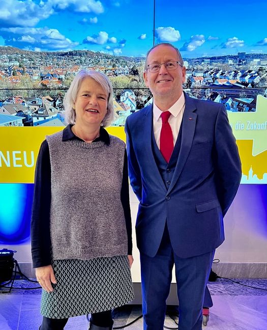 Richard Pitterle und Ursula Merz führen die Liste der Linken zur Gemeinderatswahl in Sindelfingen an. Bild: z