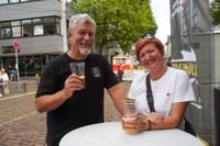 Voller Marktplatz und klasse Stimmung beim zweiten Abend von "Sindelfingen rockt mit der Band "True Collins".