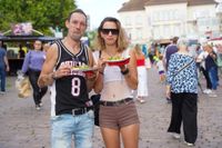 Voller Marktplatz und klasse Stimmung beim zweiten Abend von "Sindelfingen rockt mit der Band "True Collins".