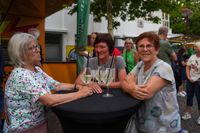 Voller Marktplatz und klasse Stimmung beim zweiten Abend von "Sindelfingen rockt mit der Band "True Collins".