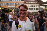 Voller Marktplatz und klasse Stimmung beim zweiten Abend von "Sindelfingen rockt mit der Band "True Collins".