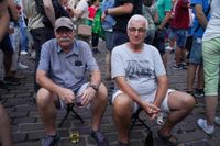 Voller Marktplatz und klasse Stimmung beim zweiten Abend von "Sindelfingen rockt mit der Band "True Collins".