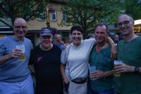 Voller Marktplatz und klasse Stimmung beim zweiten Abend von "Sindelfingen rockt mit der Band "True Collins".