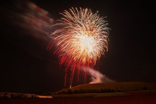 In der Silvesternacht 2019 hat der Ehninger Joachim Berner mit seiner Firma Innovative Pyrotechnik das letzte große Feuerwerk gezündet. Bild: Nüßle