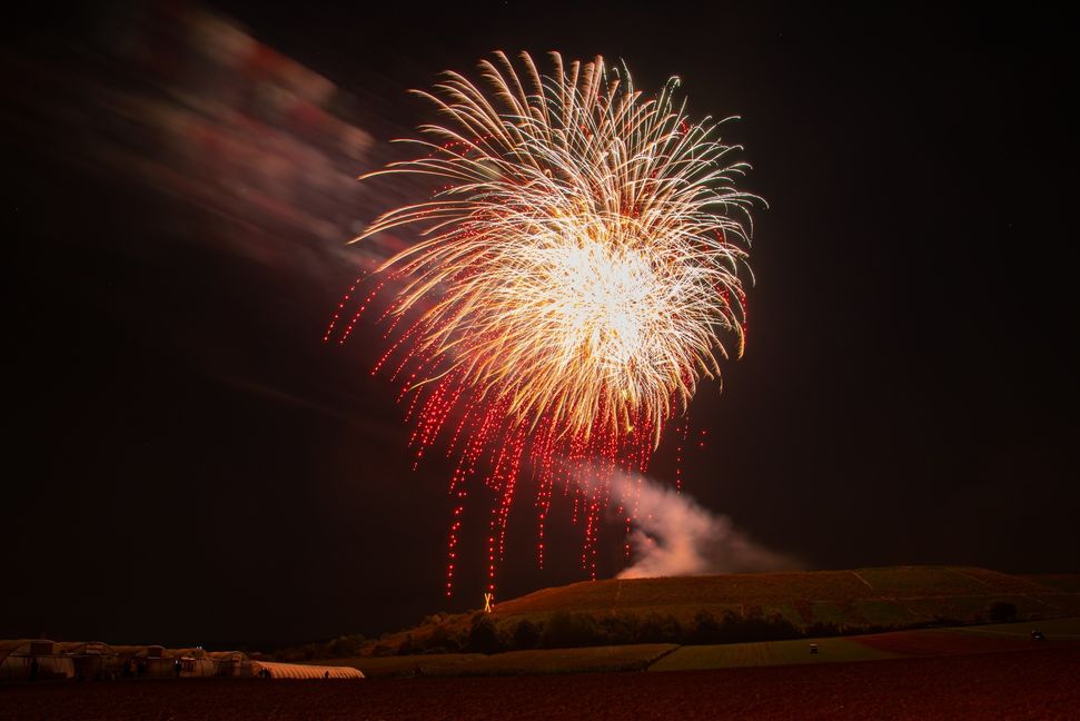 In der Silvesternacht 2019 hat der Ehninger Joachim Berner mit seiner Firma Innovative Pyrotechnik das letzte große Feuerwerk gezündet. Bild: Nüßle